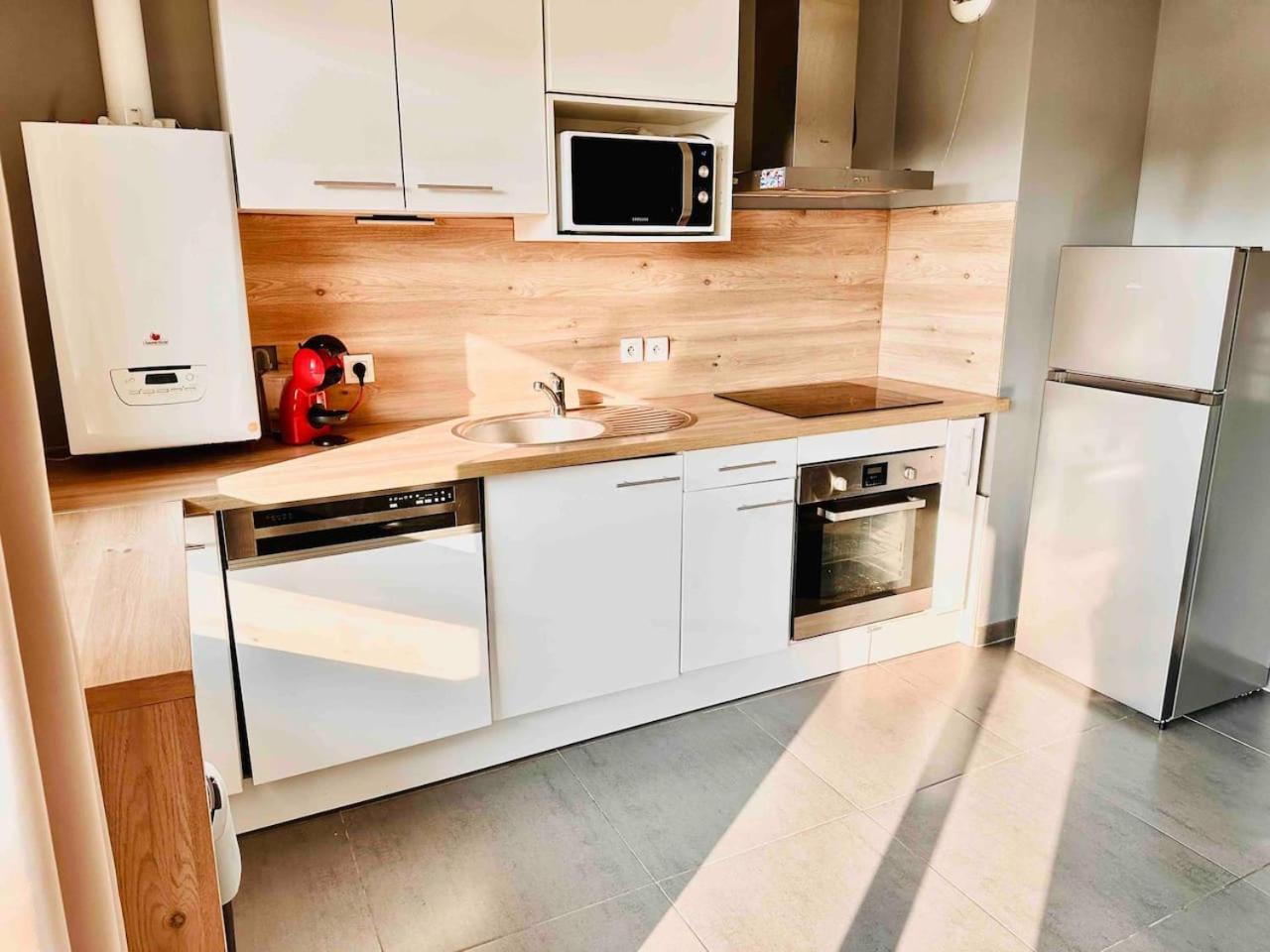 Btobed - Location Professionnelle - Appartement 4 Personnes Parking Gratuit - Proche Parc Des Expositions Et Aeroport Cdg Villepinte  Esterno foto