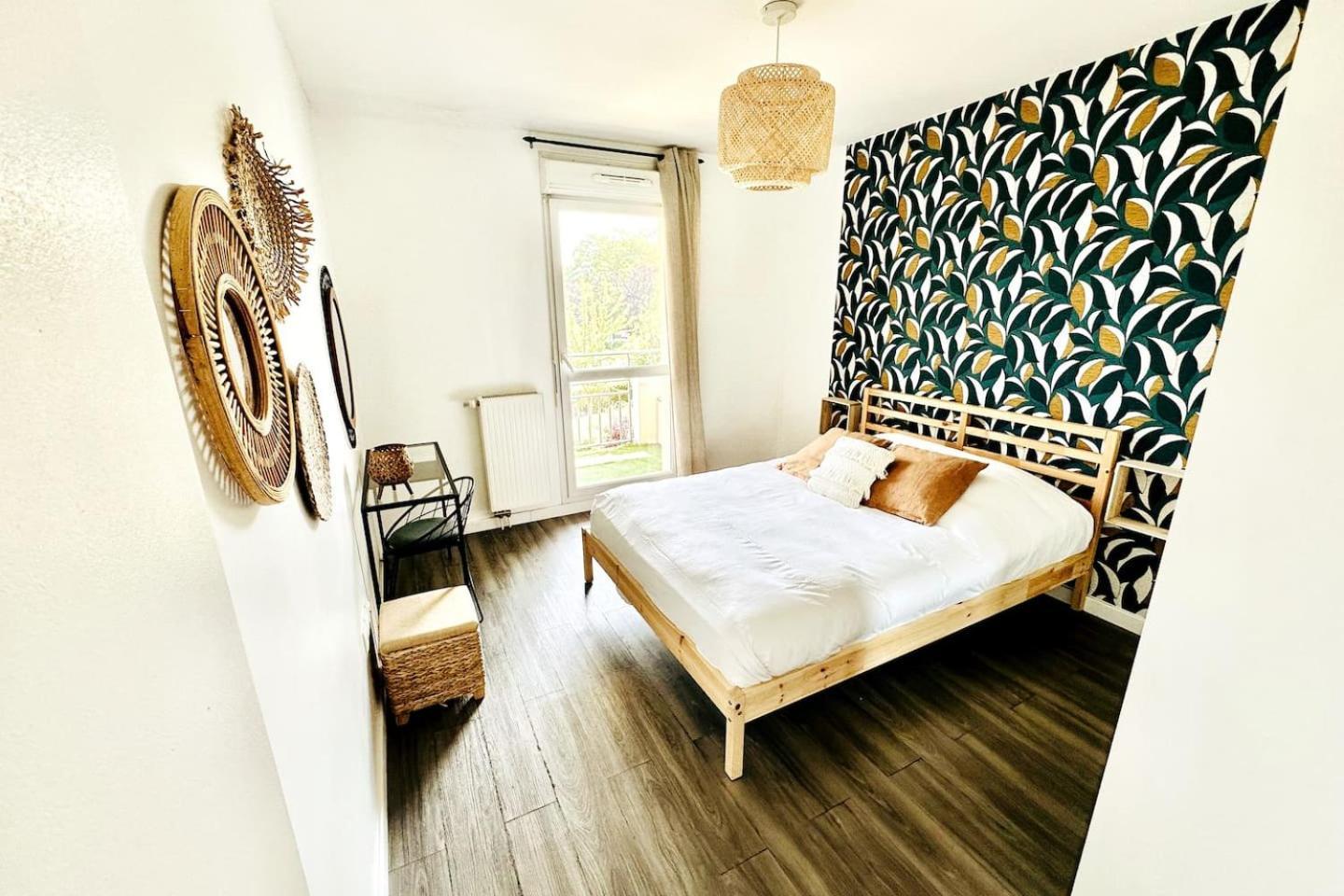 Btobed - Location Professionnelle - Appartement 4 Personnes Parking Gratuit - Proche Parc Des Expositions Et Aeroport Cdg Villepinte  Esterno foto