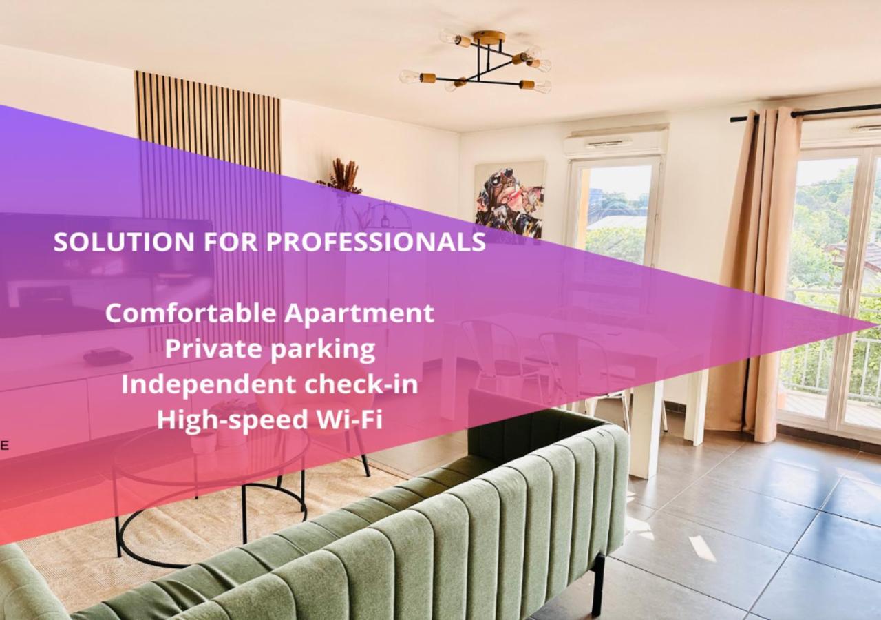Btobed - Location Professionnelle - Appartement 4 Personnes Parking Gratuit - Proche Parc Des Expositions Et Aeroport Cdg Villepinte  Esterno foto